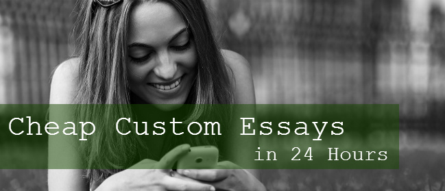 Cheap Custom Essays in 24 Hours 